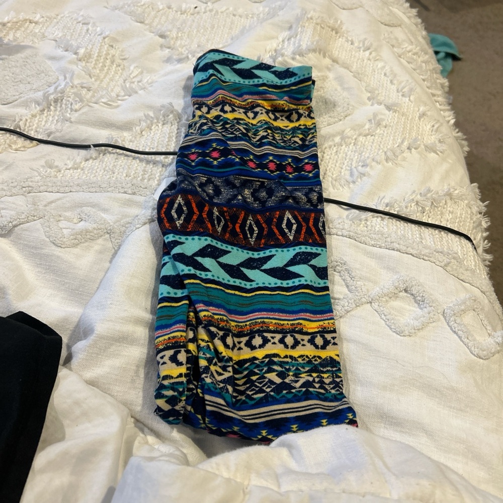 Colorful Patterned Leggings